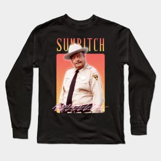 Sumbitch Retro Aesthetics Fan Art Long Sleeve T-Shirt